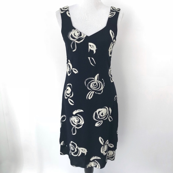 Sonia Rykiel Dresses & Skirts - Sonia Rykiel France Navy Floral Dress